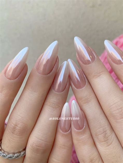 ombre nails nude and white|Nude and white nails